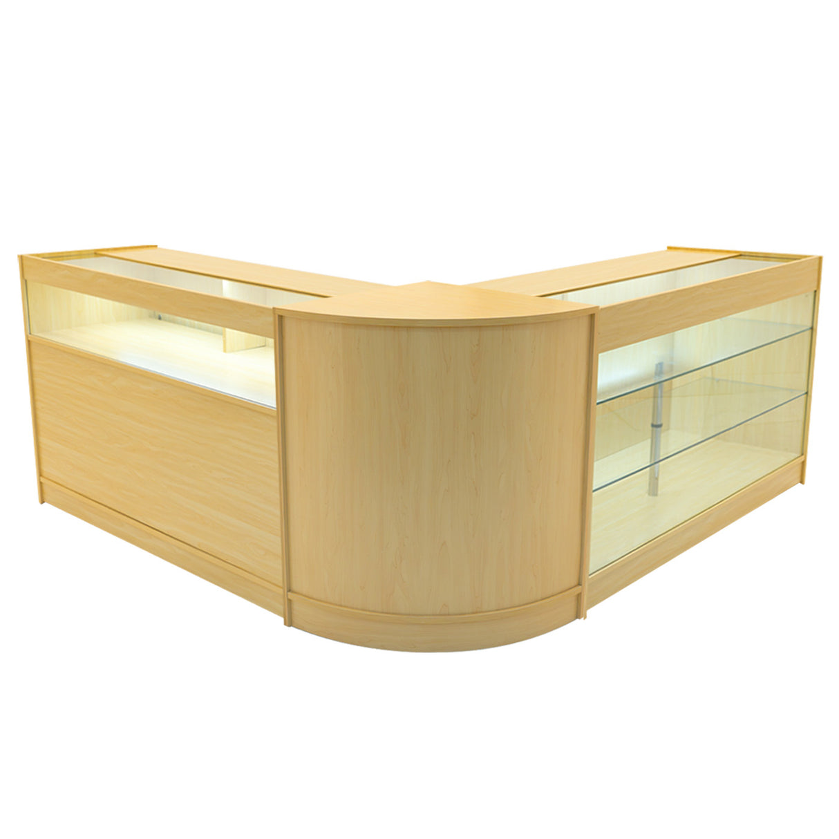 Comptoirs de Vente à LED Ensemble Triton - Érable CM60, K1500, B1500