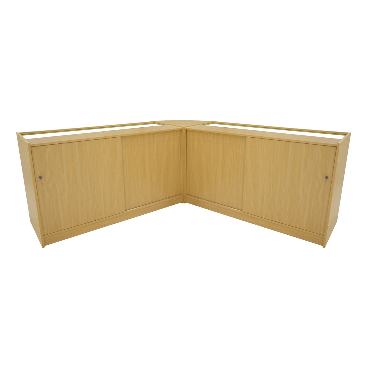 Comptoirs de Vente à LED Ensemble Andromeda - Érable LM60, 2 x C1500