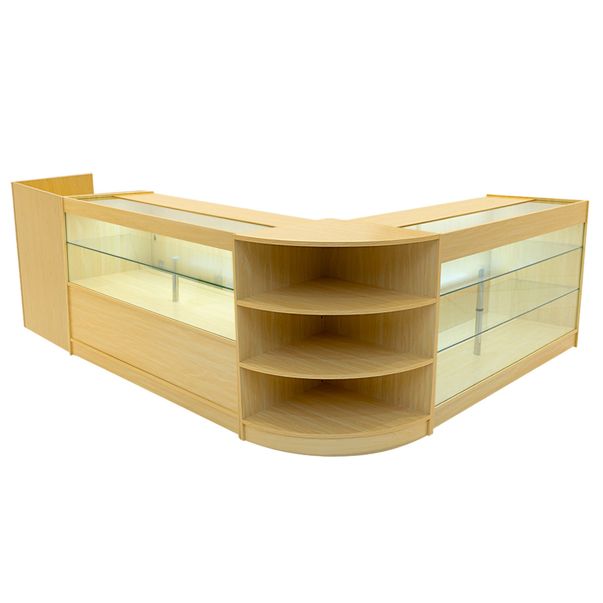 Comptoirs de Vente à LED Ensemble Theia - Érable LM60, K1500, C1500, TB60