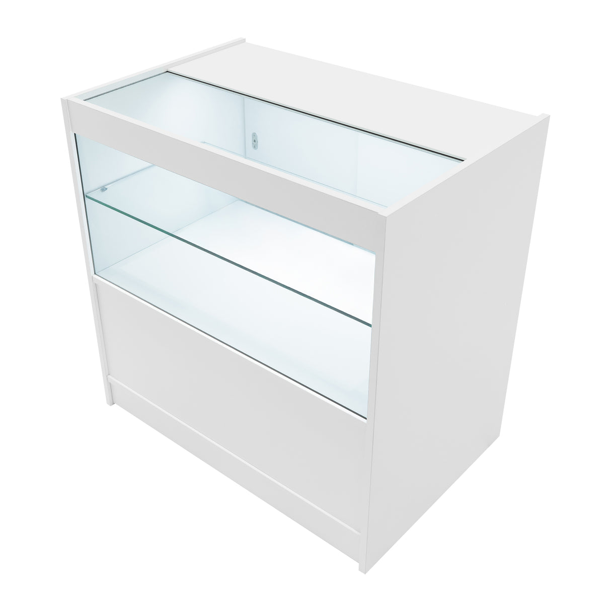 Comptoirs de Vente à LED Ensemble Adonis - Blanc CM60, B900, C900