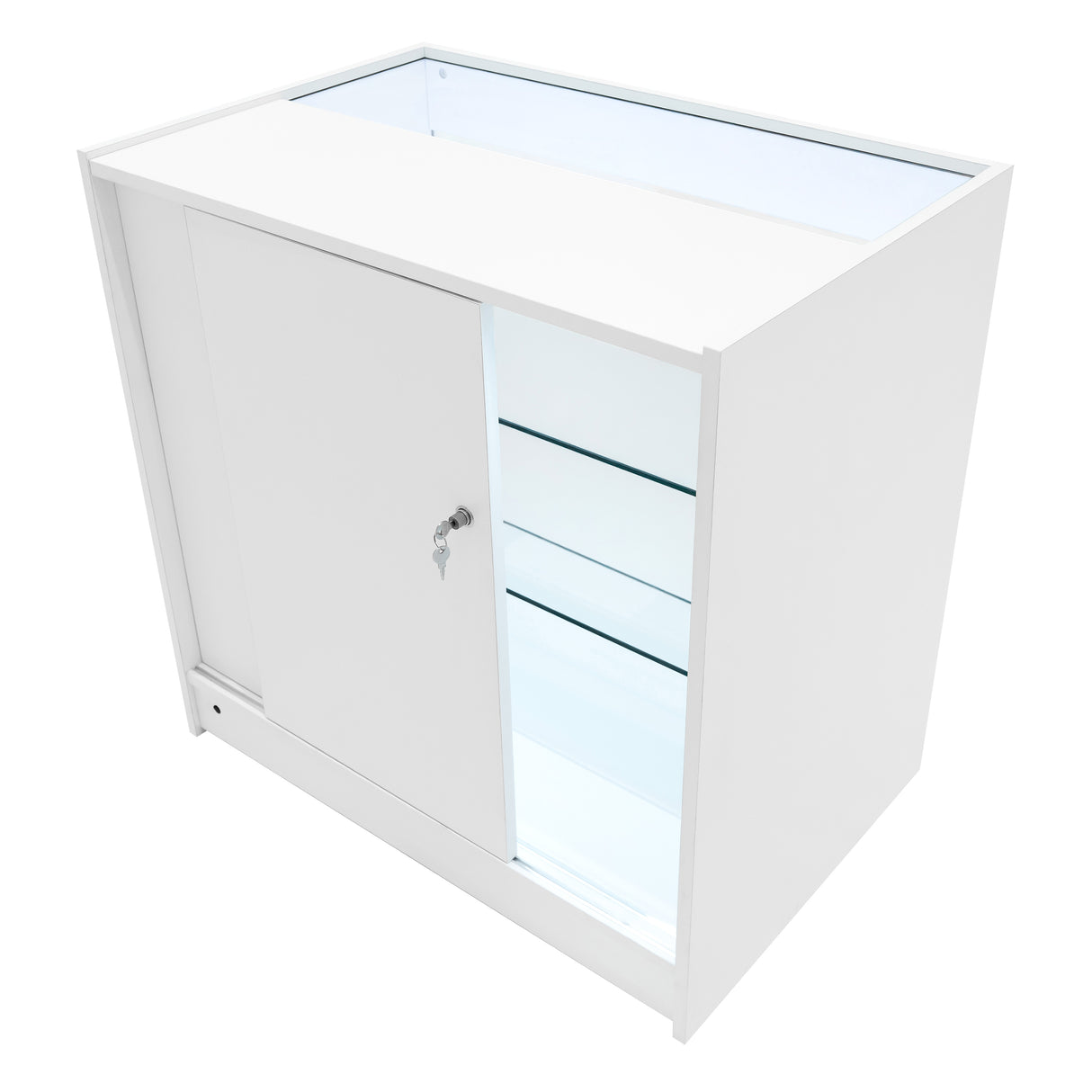 Comptoirs de Vente à LED Ensemble Polaris - Blanc CM60, K900, B900, TB60