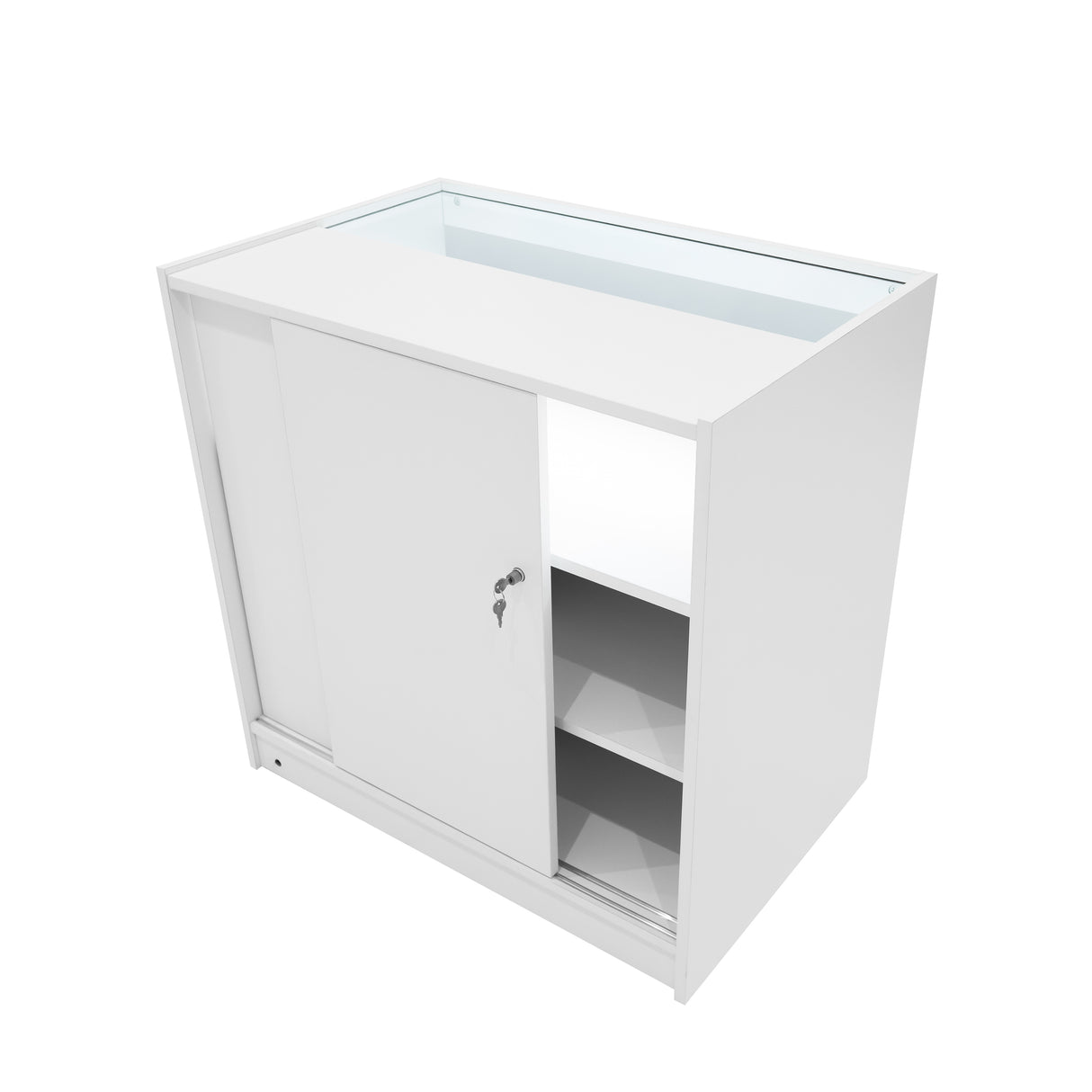 Comptoirs de Vente à LED Ensemble Theia - Blanc LM60, K900, C900, TB60