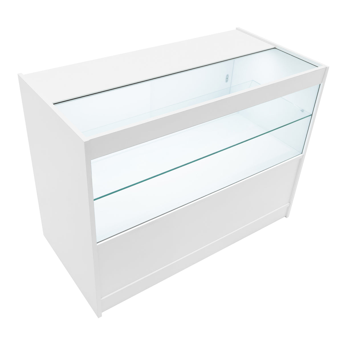 Comptoirs de Vente à LED Ensemble Adonis - Blanc CM60, B1200, C1200
