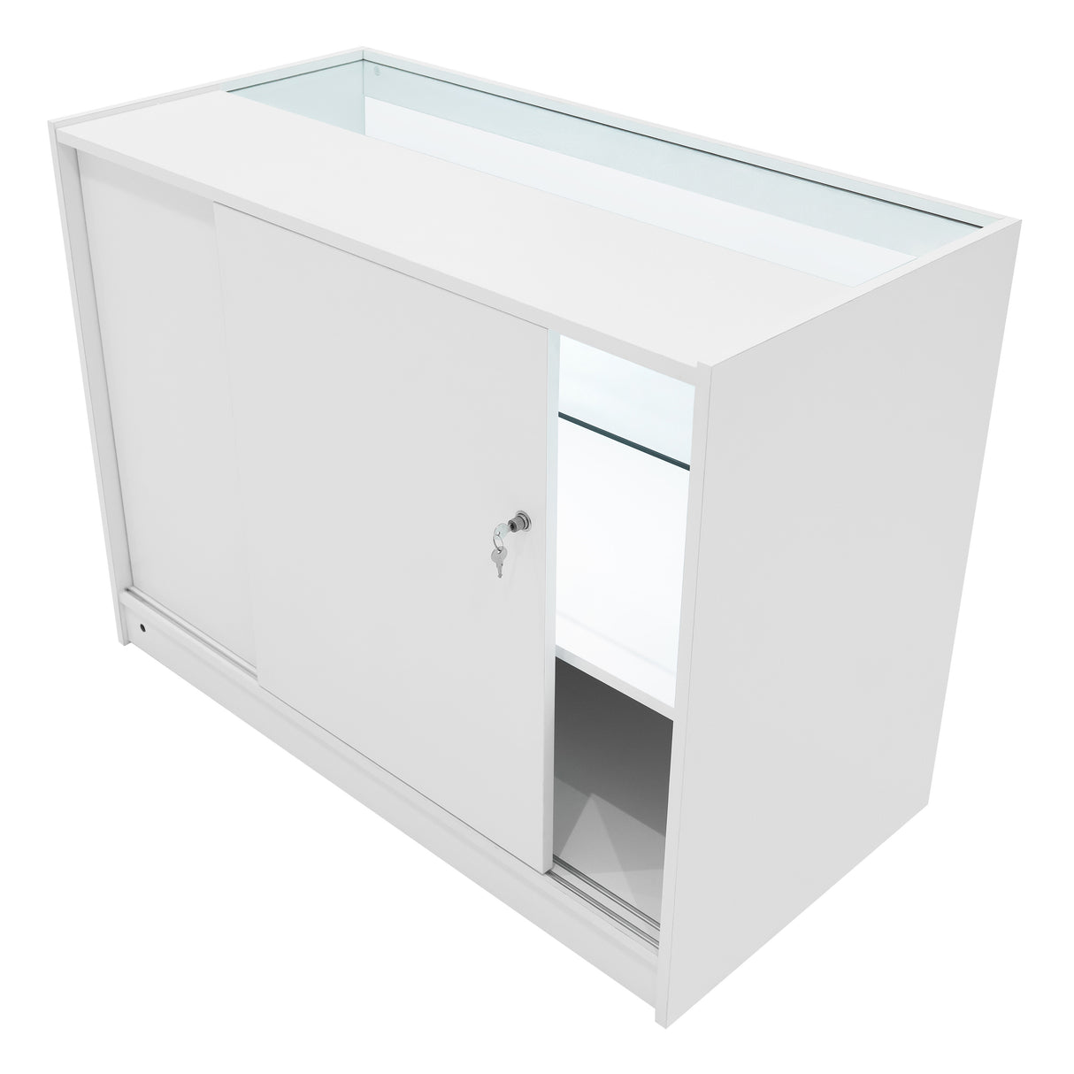 Comptoirs de Vente à LED Ensemble Calliope - Blanc LM60, K1200, C1200