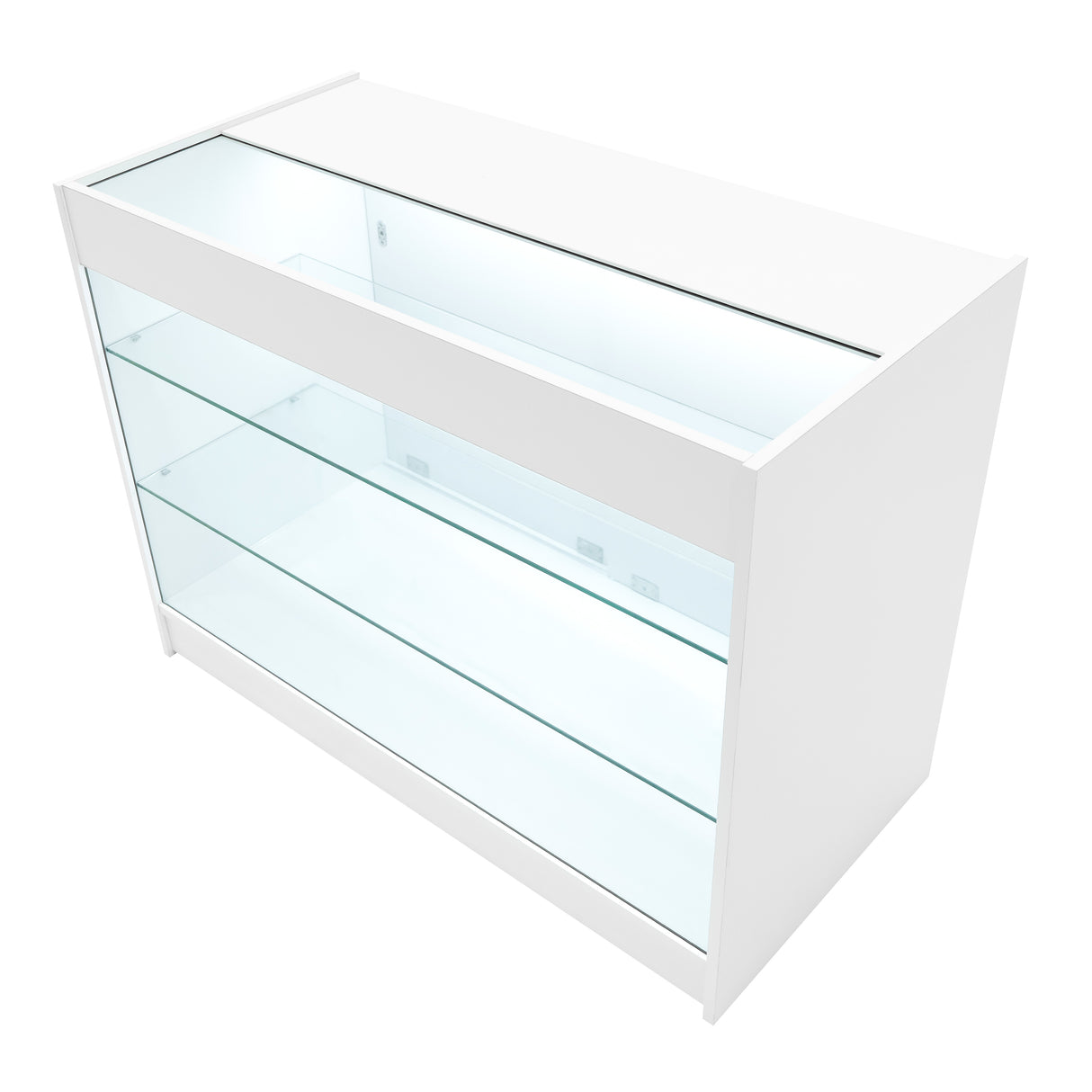 Comptoirs de Vente à LED Ensemble Polaris - Blanc CM60, K1200, B1200, TB60