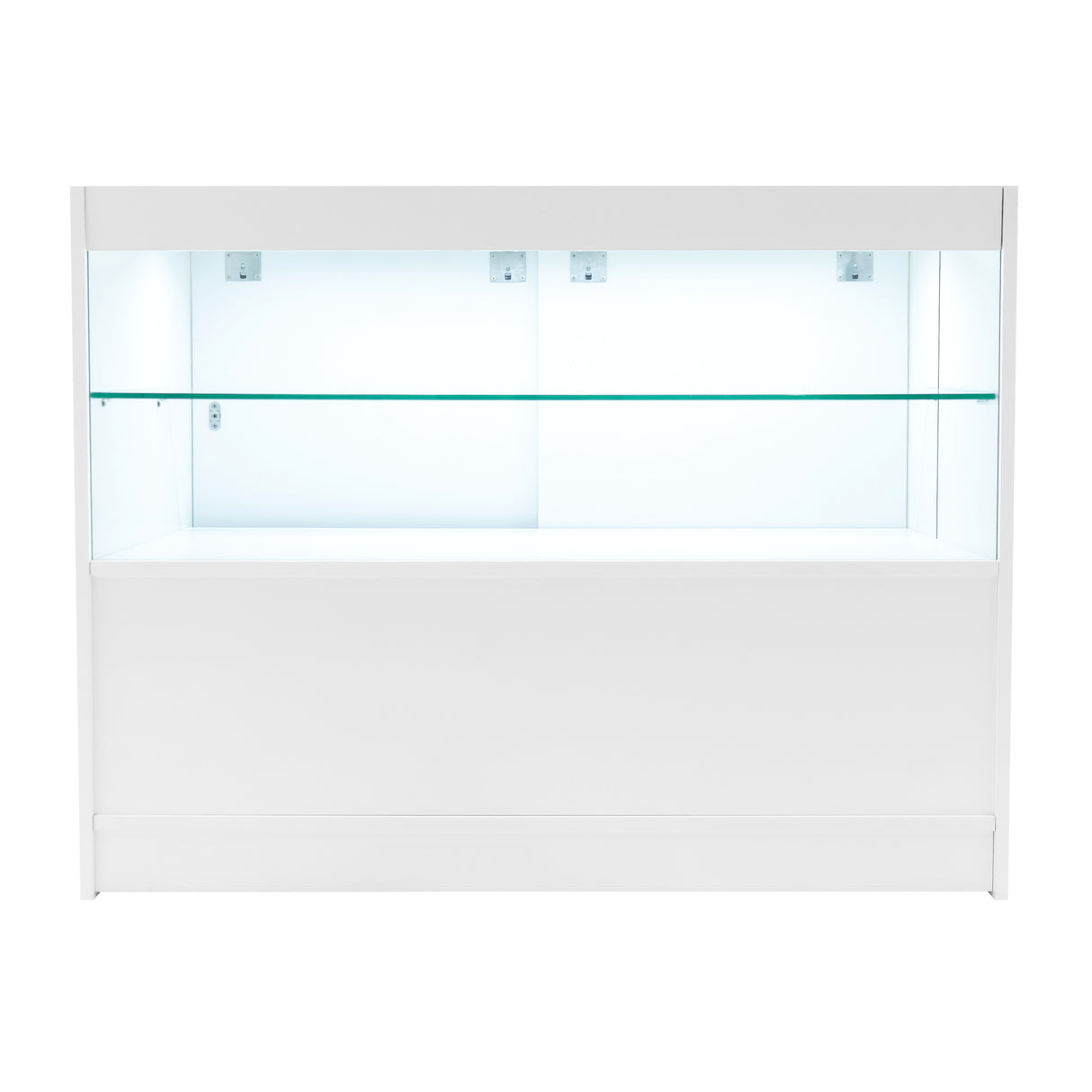 Comptoirs de Vente à LED Ensemble Eclipse - Blanc LM60, 2 x C1200, TB60