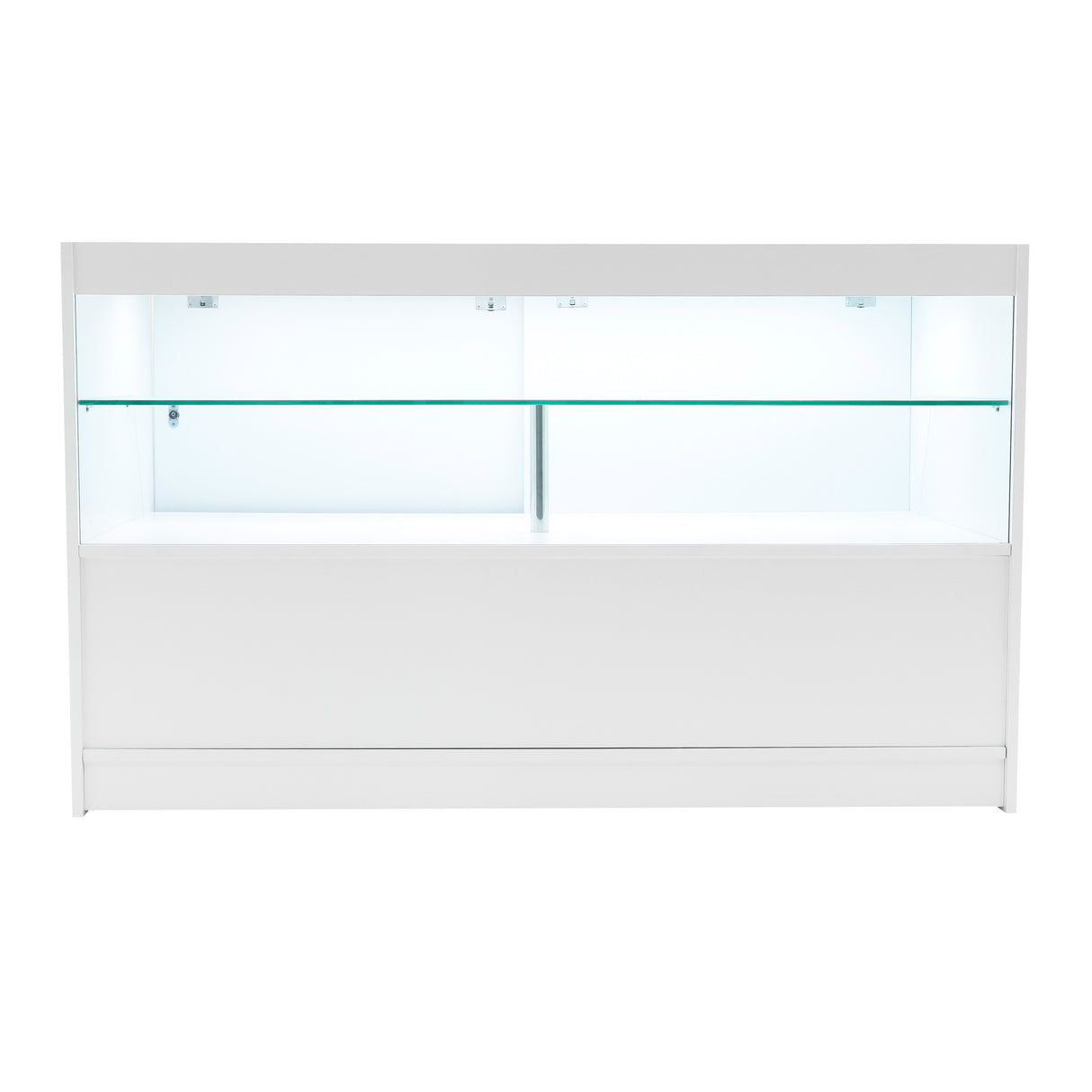 Comptoirs de Vente à LED Ensemble Eclipse - Blanc LM60, 2 x C1500, TB60