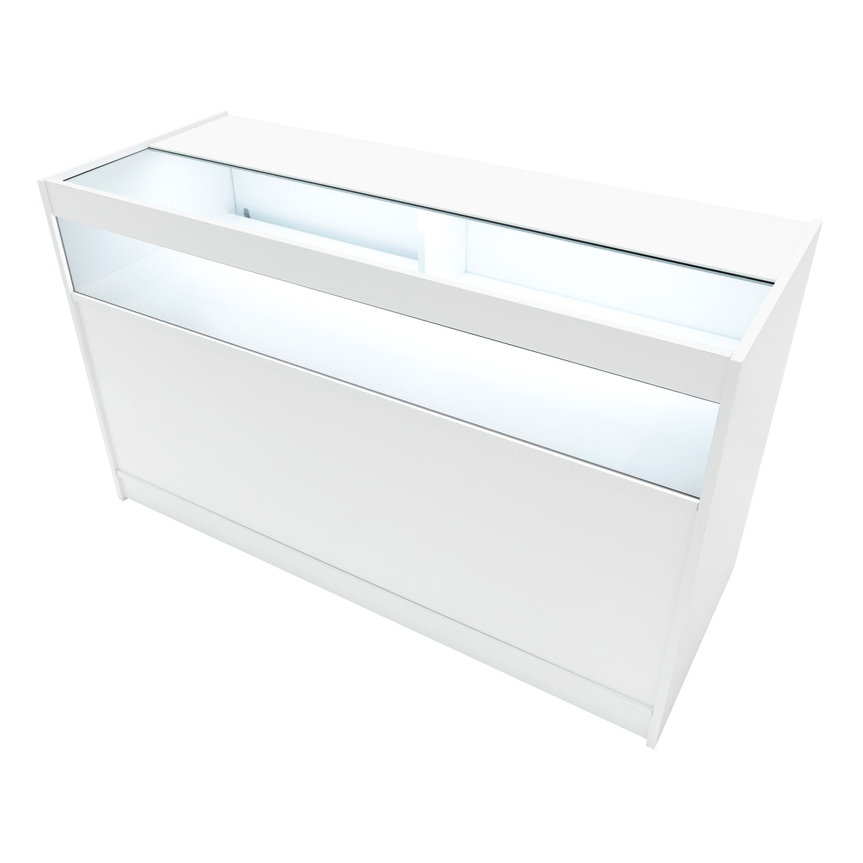 Comptoirs de Vente à LED Ensemble Europa - Blanc LM60, B1500, C1500, TB60
