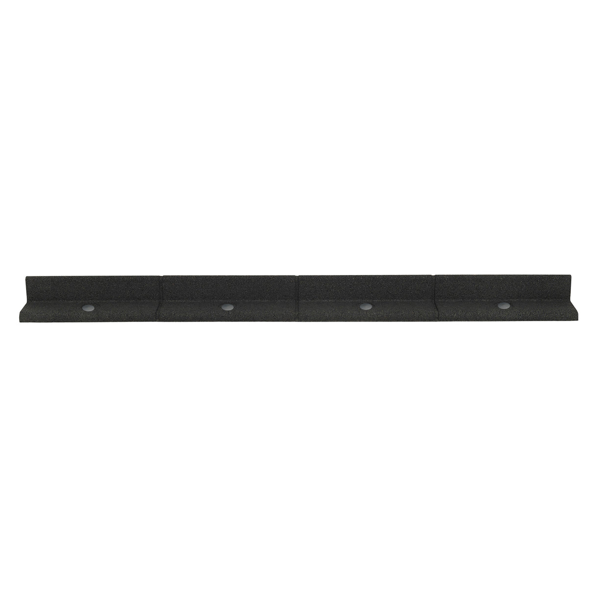 Lot de 26 Bordures de Jardin Flexibles en Caoutchouc 1,2 m & Maillet - Noir