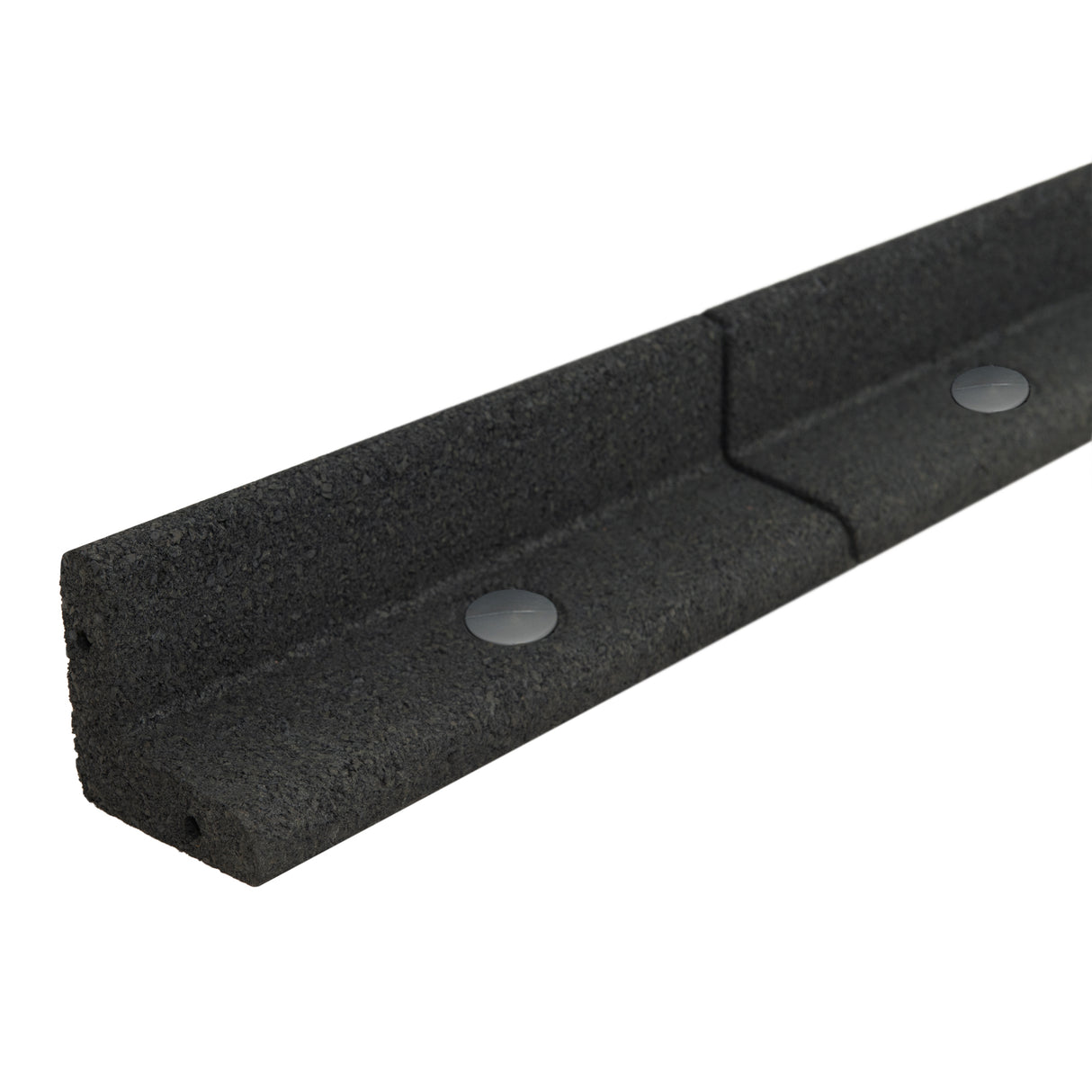 Lot de 46 Bordures de Jardin Flexibles en Caoutchouc 1,2 m & Maillet - Noir