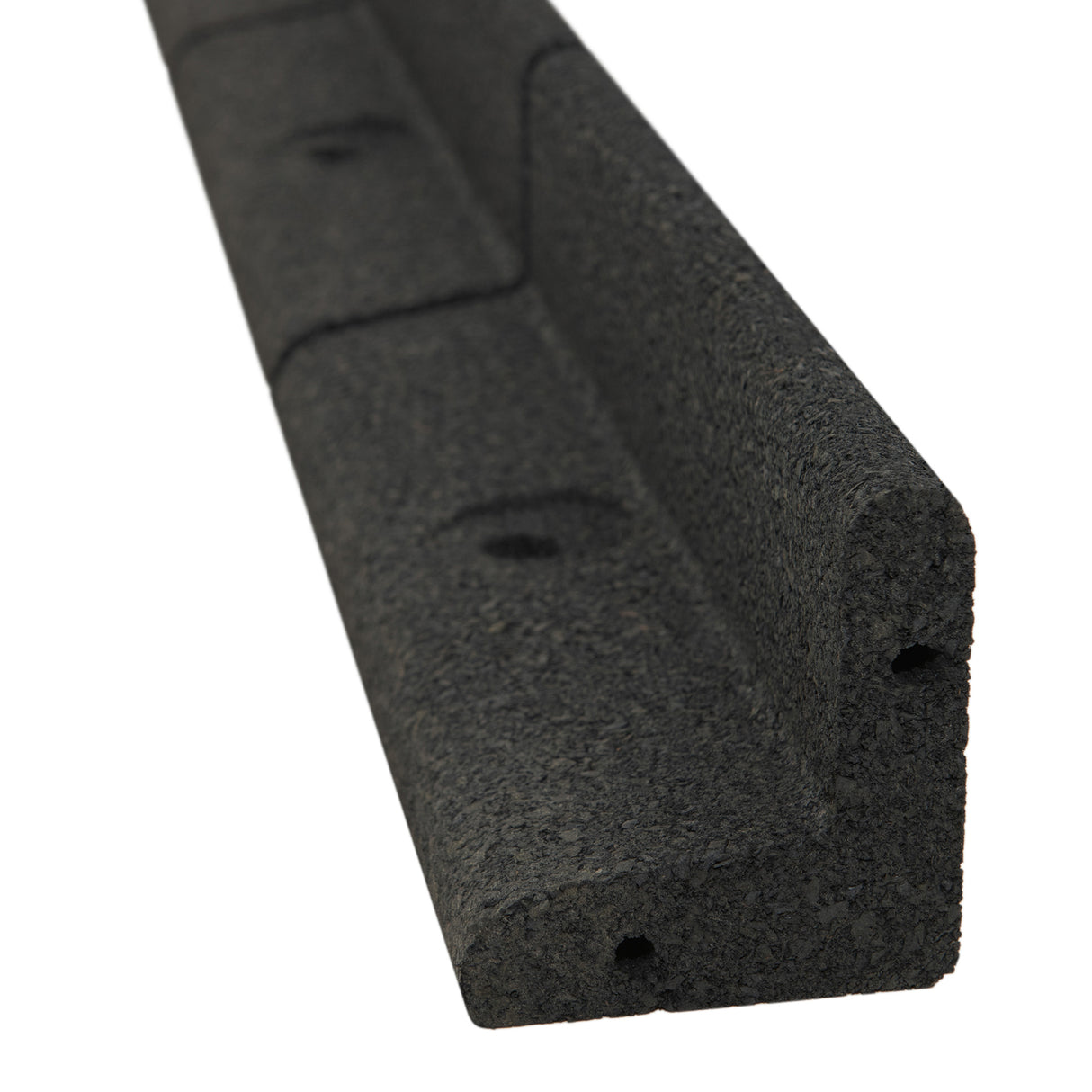 Lot de 14 Bordures de Jardin Flexibles en Caoutchouc 1,2 m & Maillet - Noir