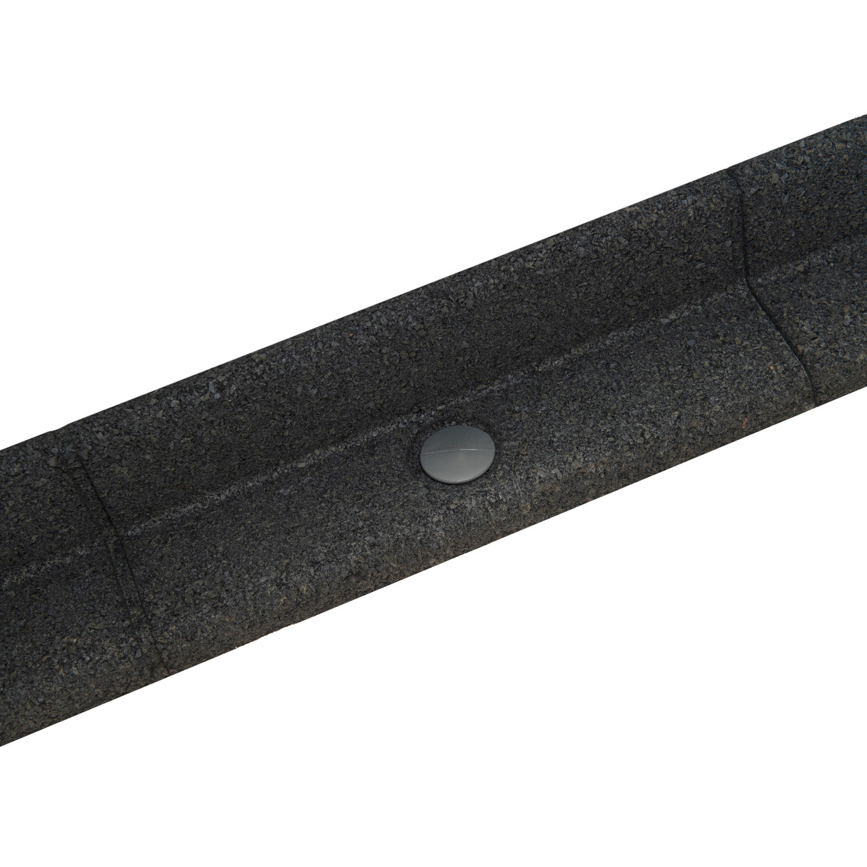 Lot de 20 Bordures de Jardin Flexibles en Caoutchouc 1,2 m & Maillet - Gris