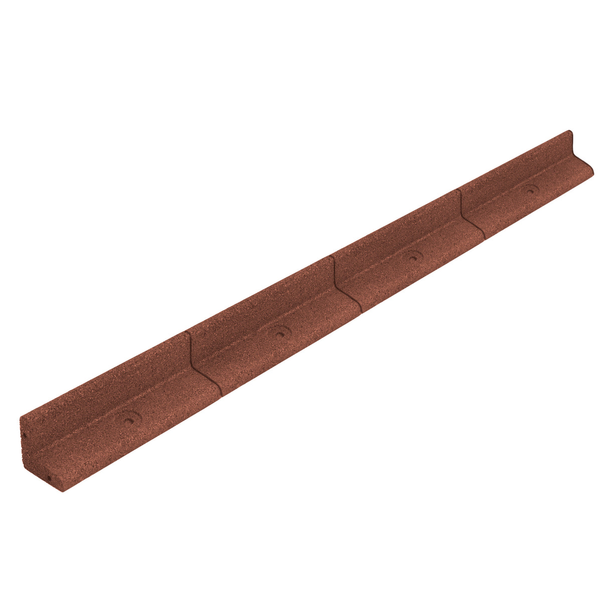 Lot de 50 Bordures de Jardin Flexibles en Caoutchouc 1,2 m & Maillet - Terre Cuite