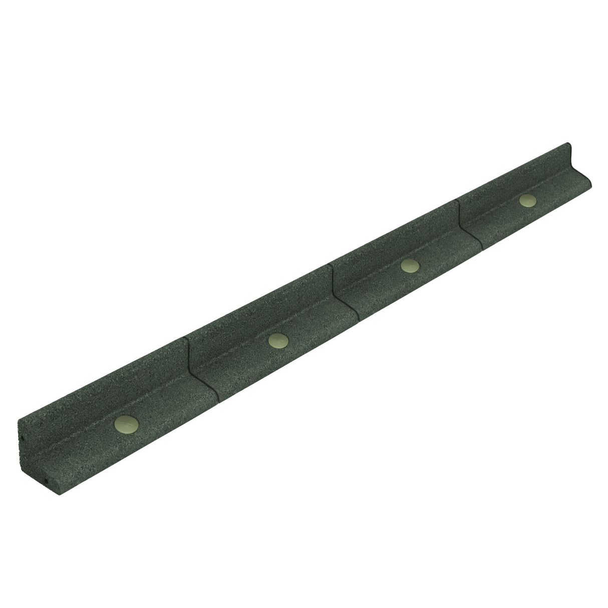 Lot de 40 Bordures de Jardin Flexibles en Caoutchouc 1,2 m & Maillet - Vert