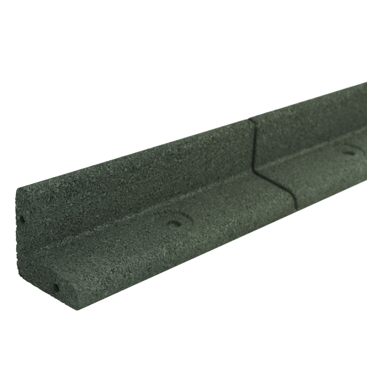 Lot de 16 Bordures de Jardin Flexibles en Caoutchouc 1,2 m & Maillet - Vert