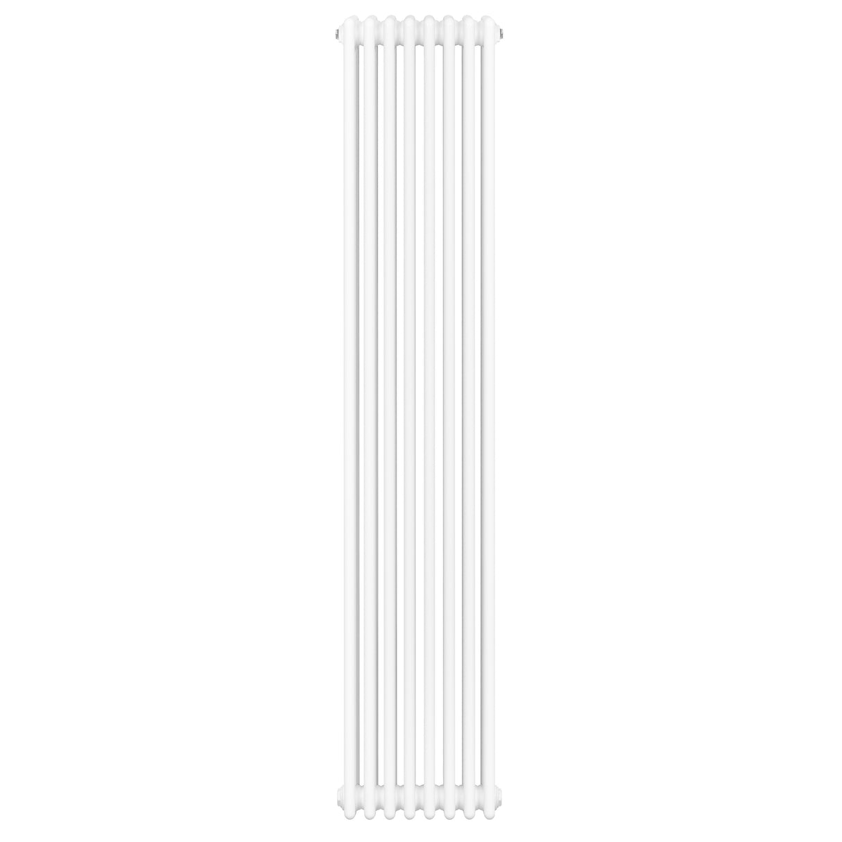 Radiateur traditionnel à 4 colonnes, 1800 x 380 mm, finition blanche lisse, design élégant et moderne, idéal pour le chauffage intérieur