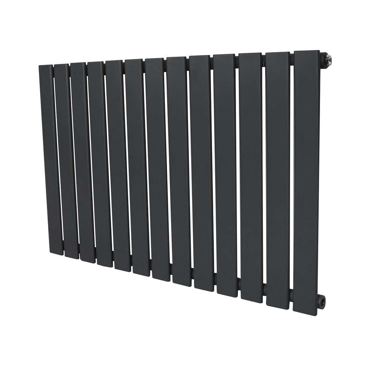 Radiateur Plat à 1 Panneau - 600 x 910 mm - Gris Anthracite