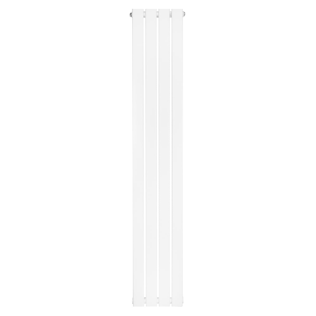 Radiateur plat à un panneau, dimensions 1600 x 280 mm, finition blanche lisse et moderne, design épuré et élégant