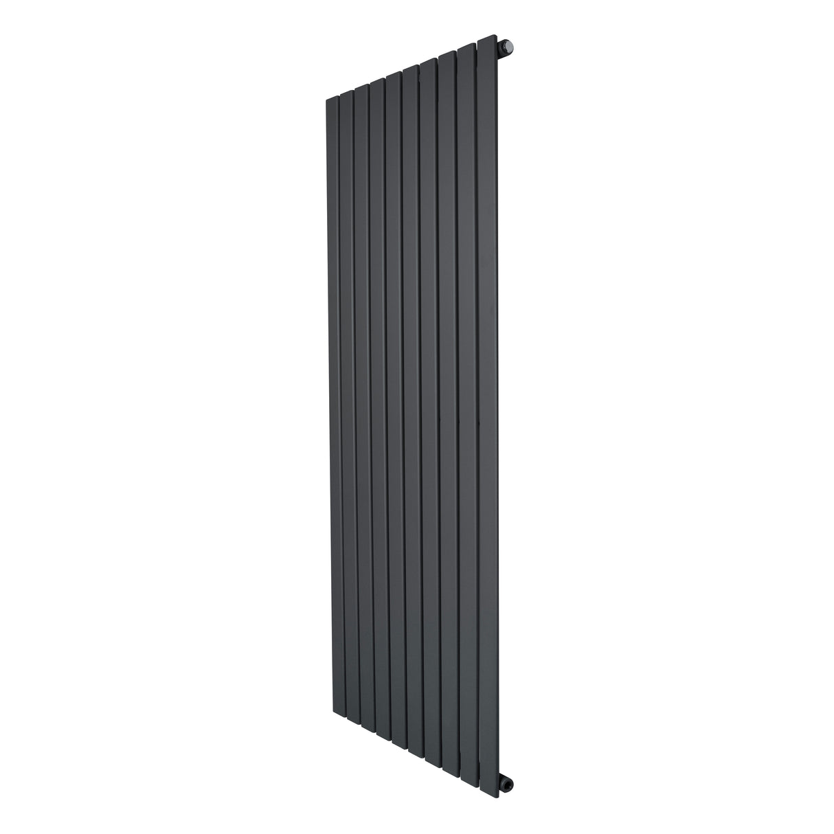 Radiateur plat à un panneau, 1600 x 700 mm, finition gris anthracite, design moderne avec des lignes épurées et texture lisse