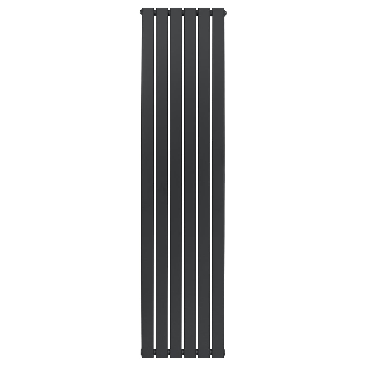 Radiateur plat à 1 panneau de couleur gris anthracite, dimensions 1800 x 420 mm, avec un design élégant et moderne, surface lisse