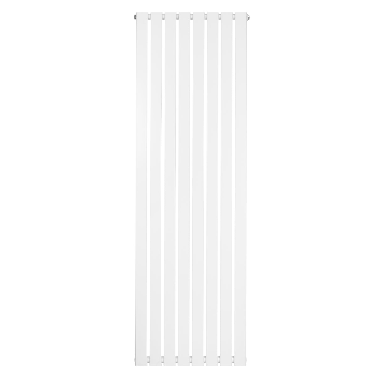 Radiateur plat à un panneau, dimensions 1800 x 560 mm, finition blanche lisse, design moderne avec lignes épurées et texture uniforme