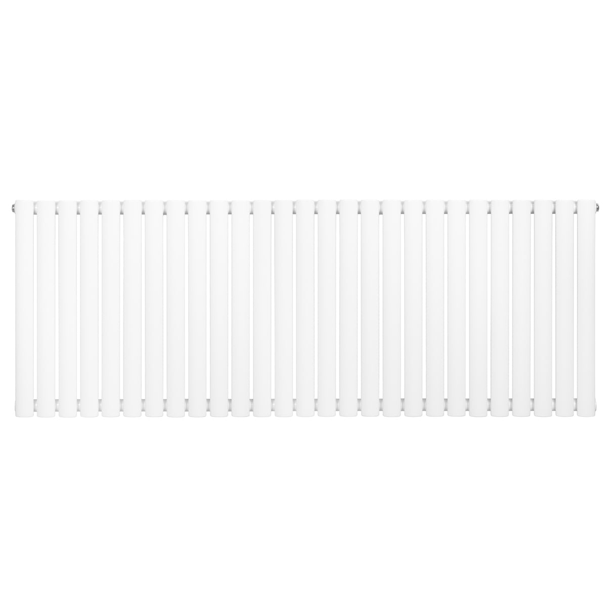 Radiateur à colonnes ovales blanc, 600 x 1620 mm, avec surface lisse et finition moderne, idéal pour un chauffage efficace et esthétique