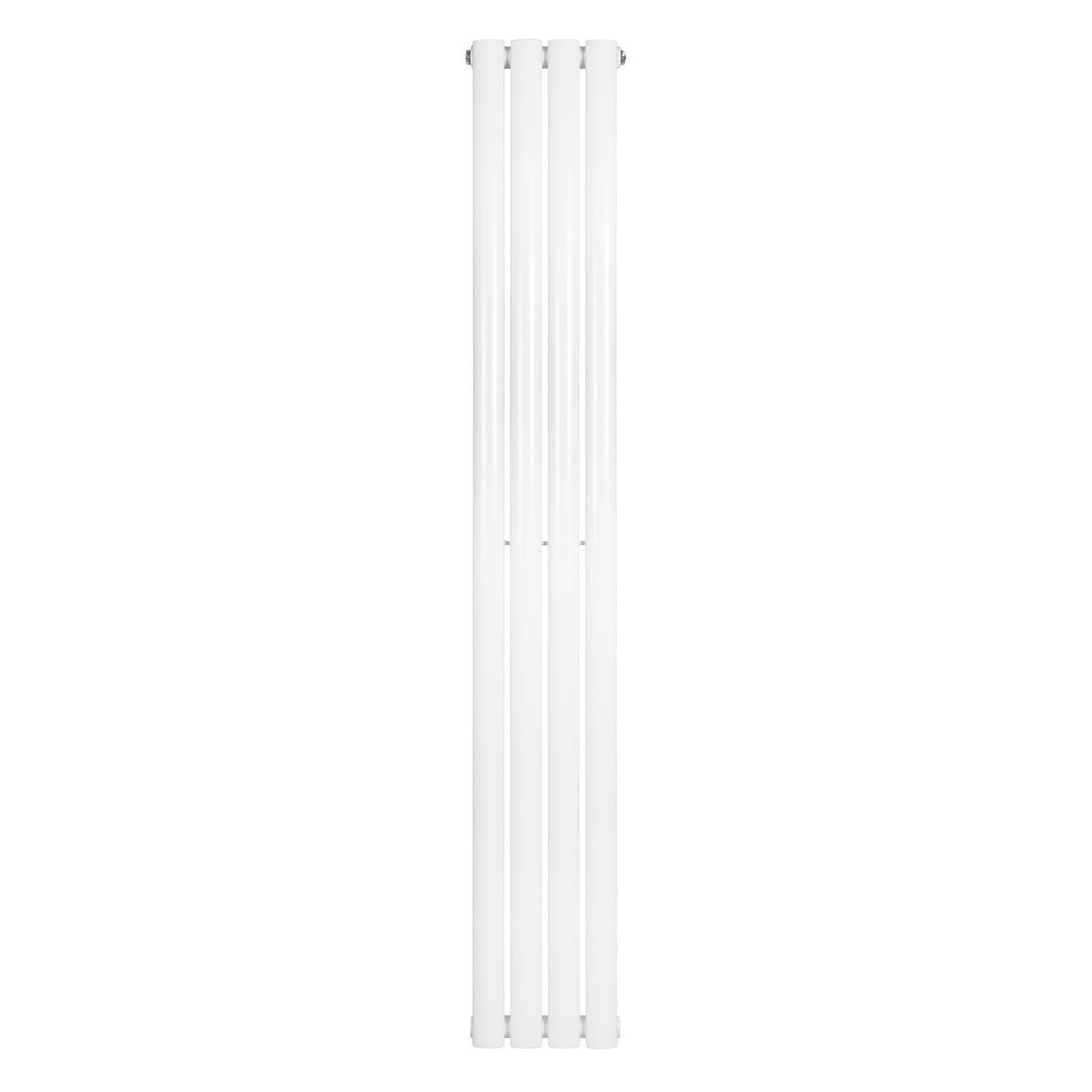 Radiateur à colonnes ovales blanc, 1600 x 240 mm, avec une finition lisse et moderne, idéal pour un chauffage efficace et élégant