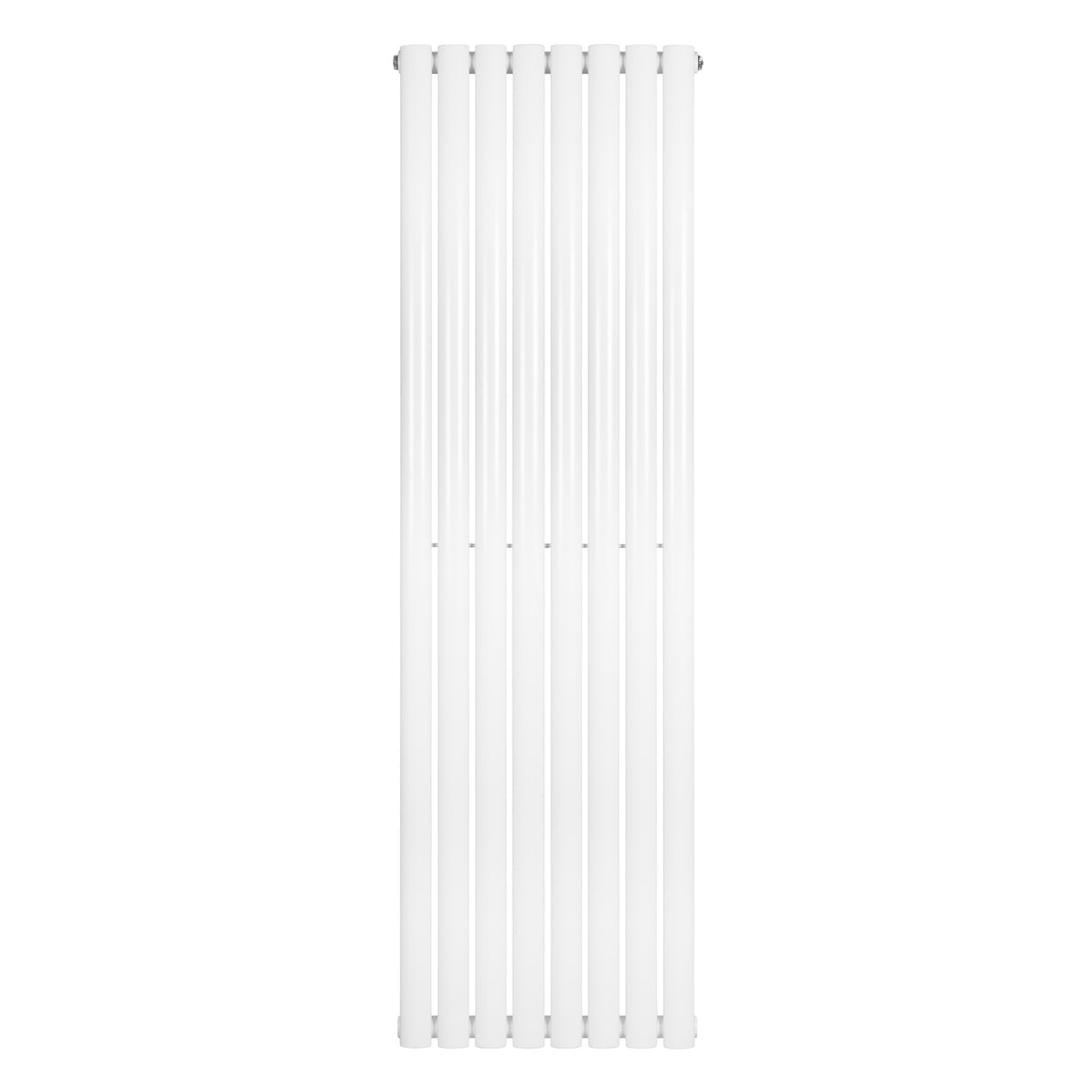 Radiateur à colonnes ovales blanc, 1600 x 480 mm, avec un design moderne et épuré, idéal pour un chauffage efficace et esthétique