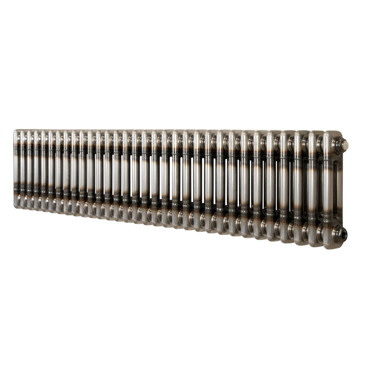 Radiateur Traditionnel à 2 Colonnes - 300 x 1460 mm - Métal Brut
