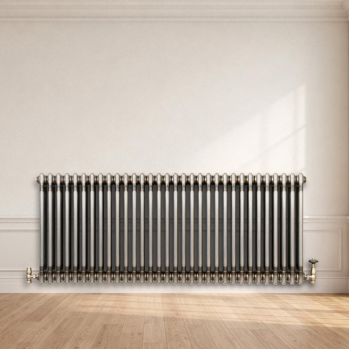 Radiateur Traditionnel à 3 Colonnes - 600 x 1460 mm - Métal Brut