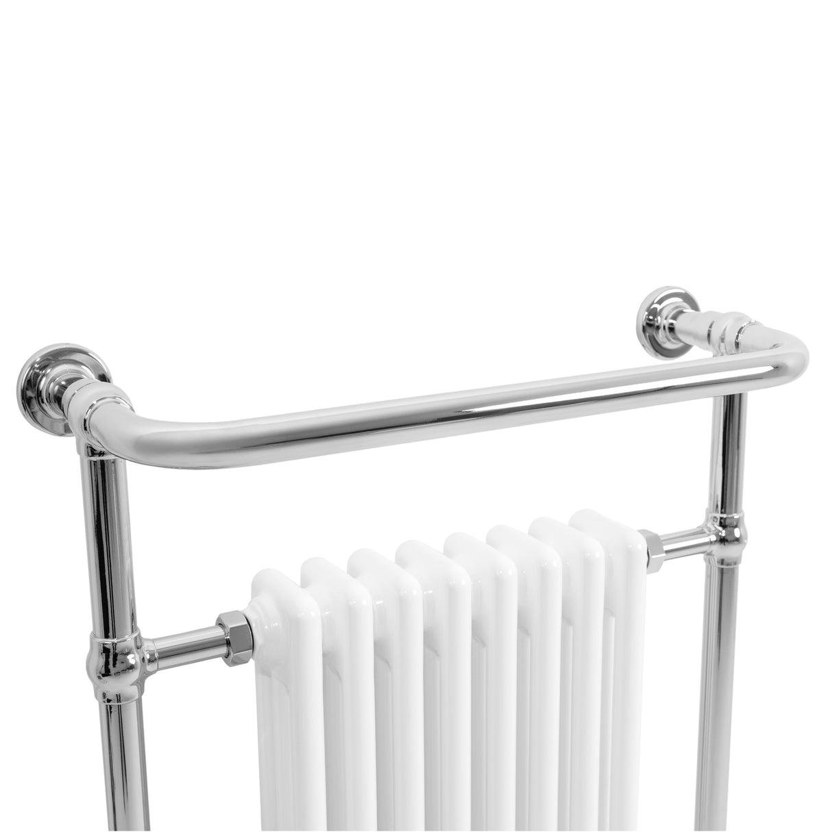 Radiateur Traditionnel Sèche-Serviettes - 950 mm x 660 mm - Blanc