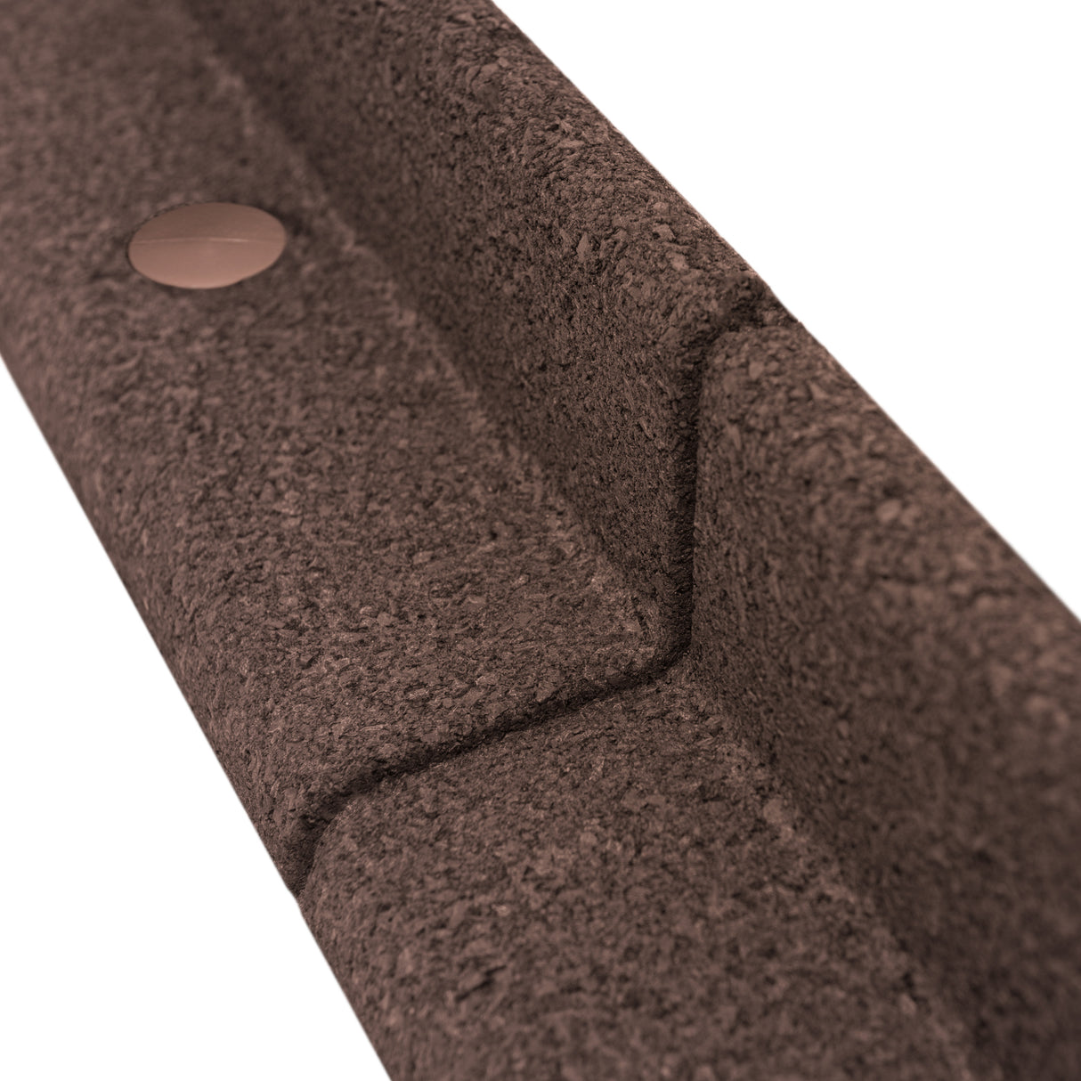 Lot de 4 Bordures de Jardin Flexibles en Caoutchouc 1,2 m - Marron