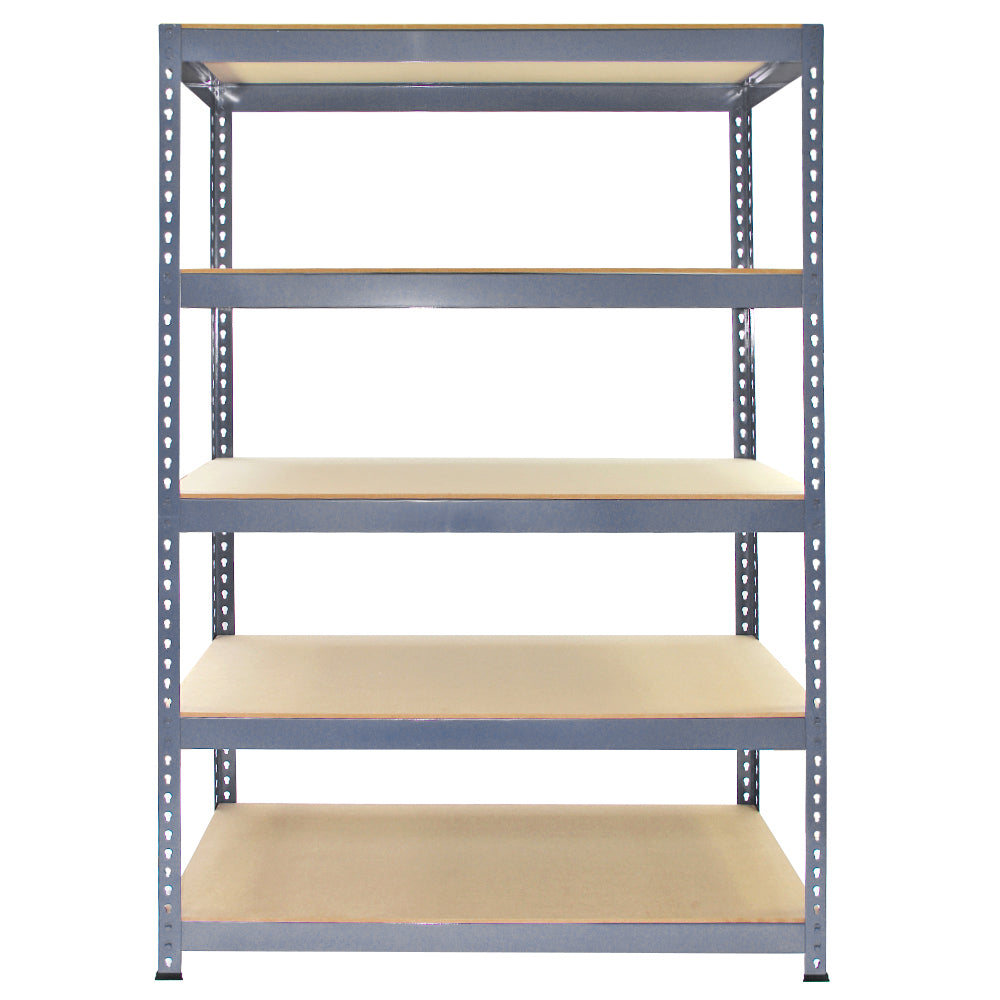 Monster Racking - 3 Rayonnages Q-Rax en Acier Gris 120 x 50 x 182,5 cm
