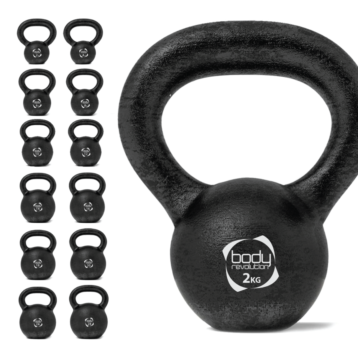 Kettlebell en Fonte 2 kg