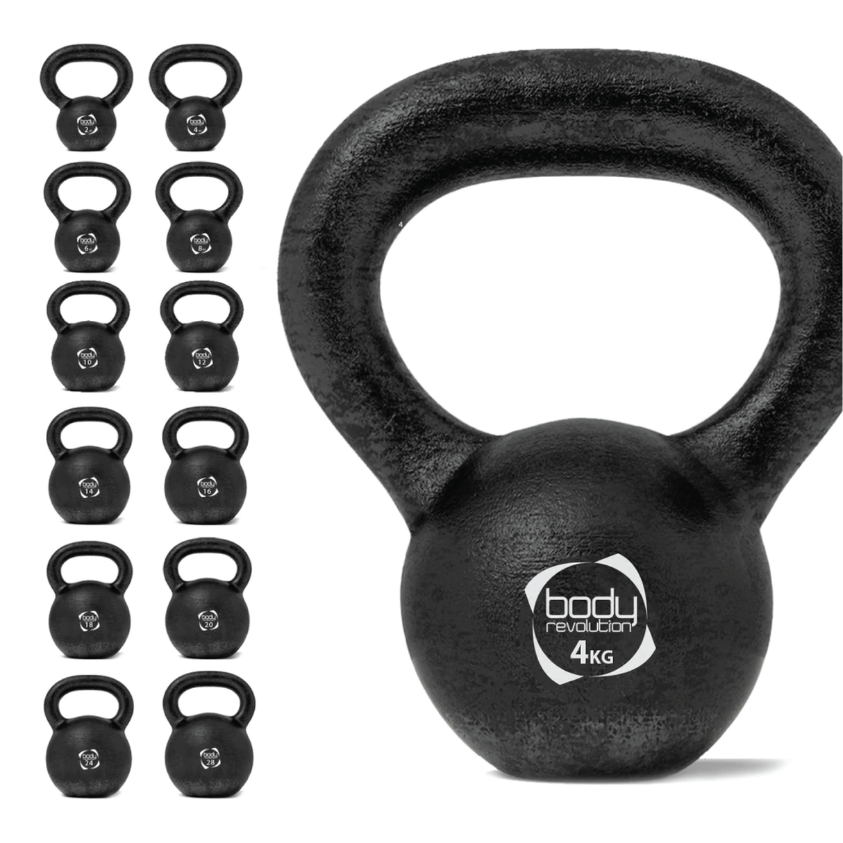 Kettlebell en Fonte 4 kg