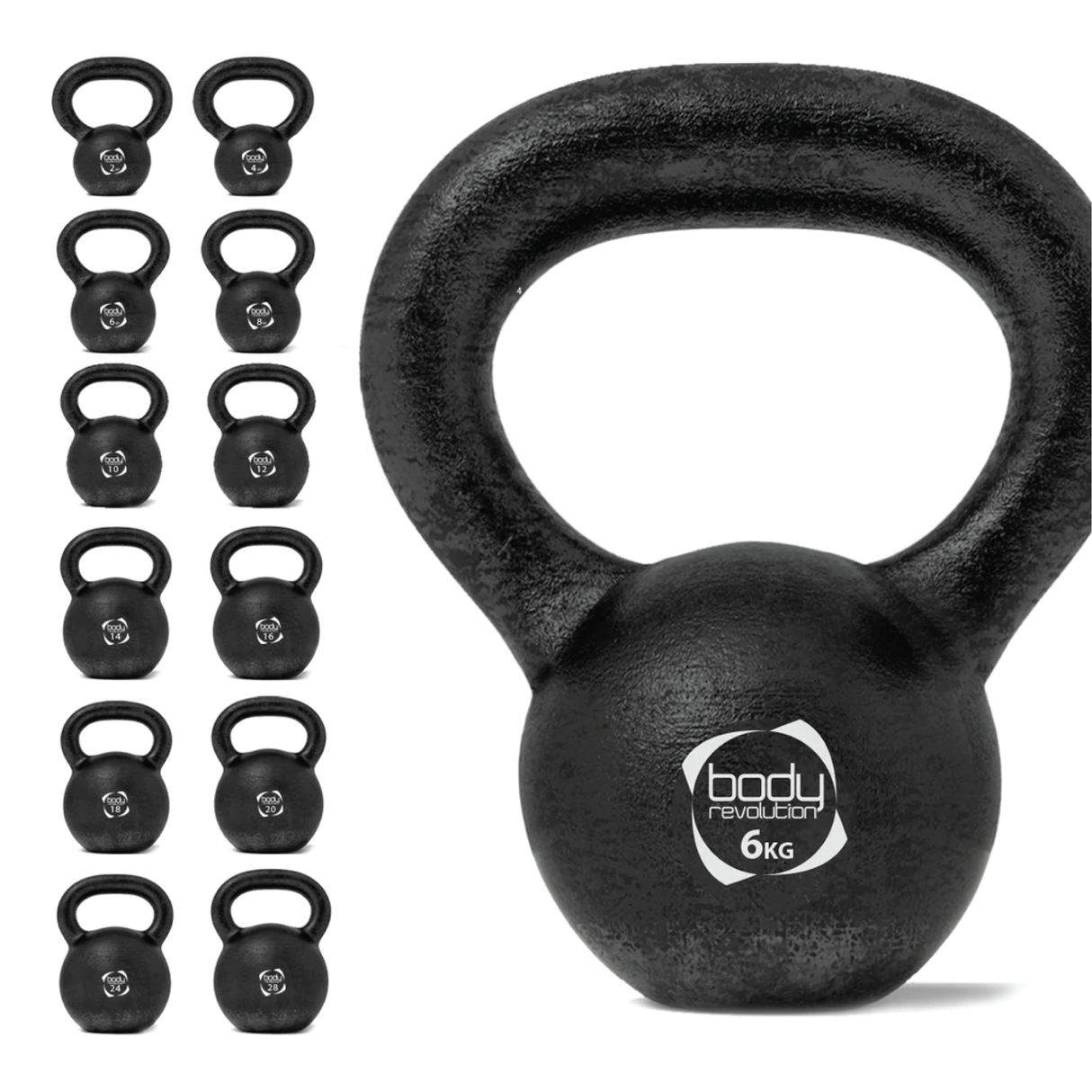 Kettlebell en Fonte 6 kg