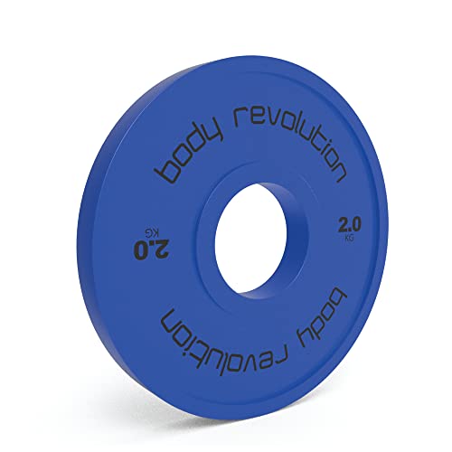 Lot Complet Disques de Musculation Fractionnés - 15 kg (1 x 0,5 kg, 1 x 1 kg, 1 x 1,5 kg, 1 x 2 kg, 1 x 2,5 kg)