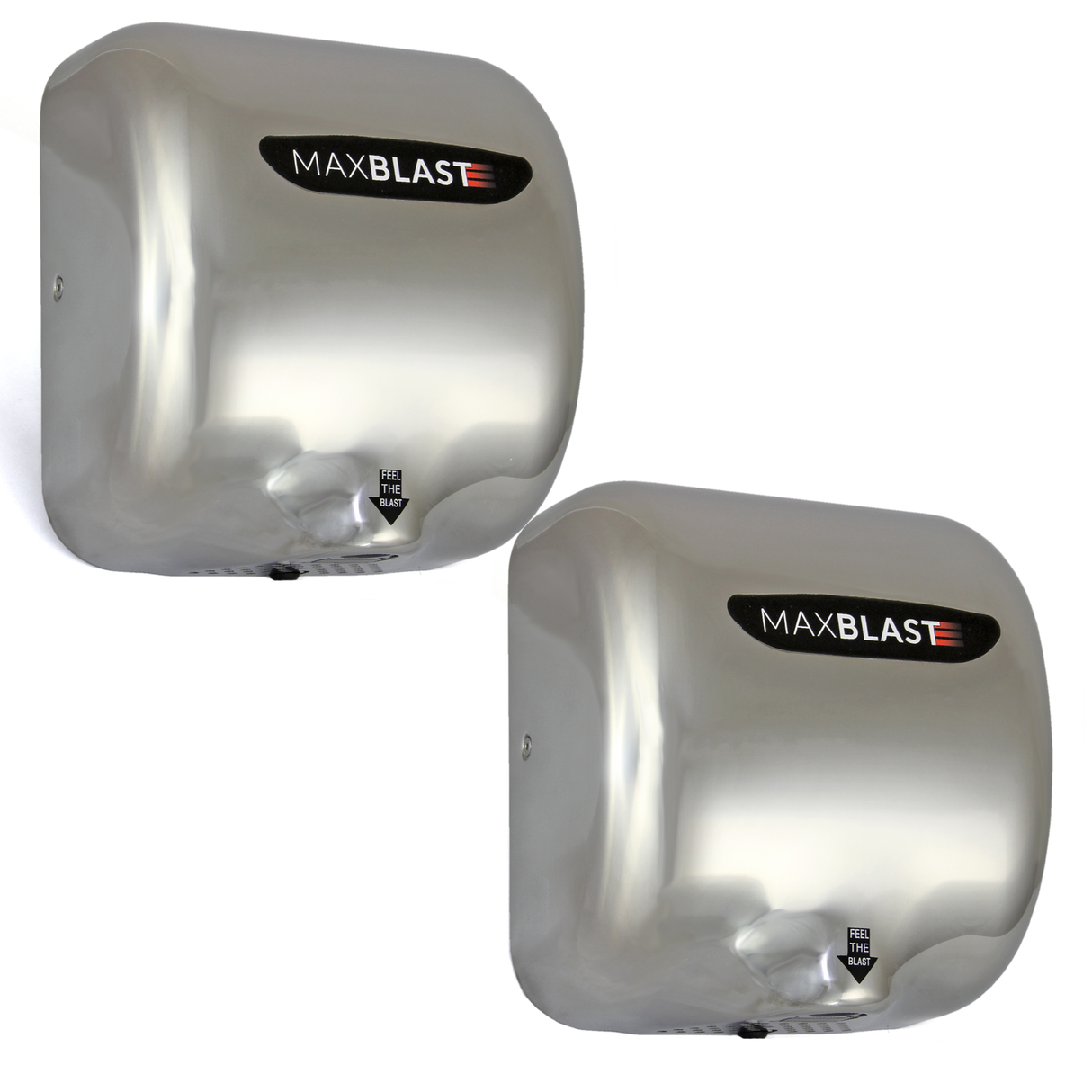 MAXBLAST Lot de 2 Sèches-Mains Automatiques avec Filtre HEPA
