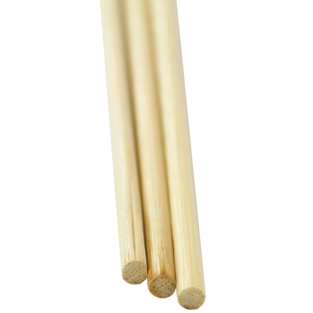 Bâtons en bois de 30 cm, lisses et légers, idéaux pour préparer des barbes à papa, présentés en paquet de 300 unités