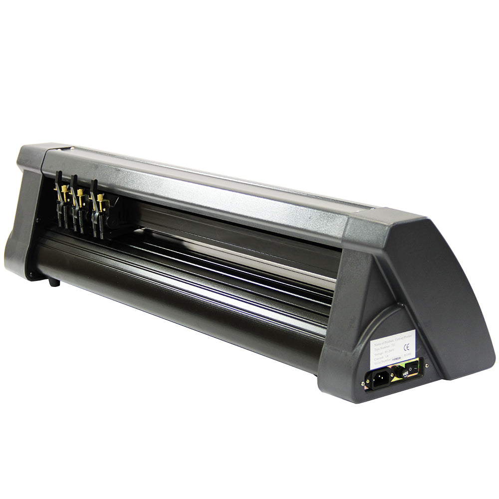 Presse à chaud Palourde 50cm en noir, avec rouleau lisse, conçu pour le découpage vinyle et l'impression, offrant une finition professionnelle