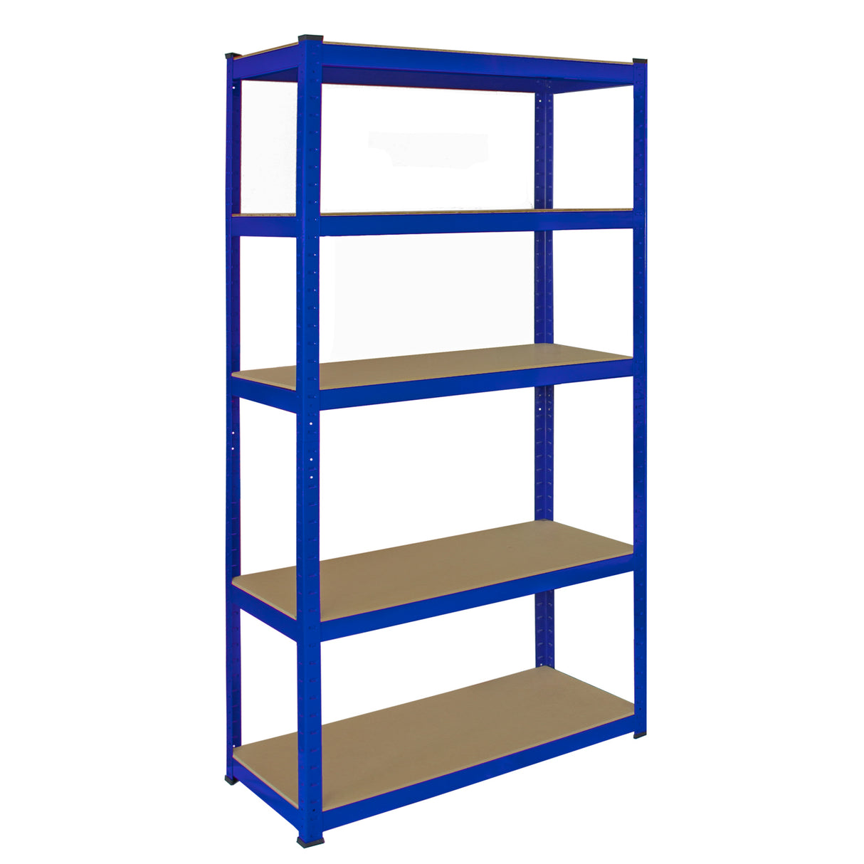 Monster Racking - Lot de 1 Rayonnage d'Angle T-Rax & 2 Rayonnages T-Rax en Acier Bleu