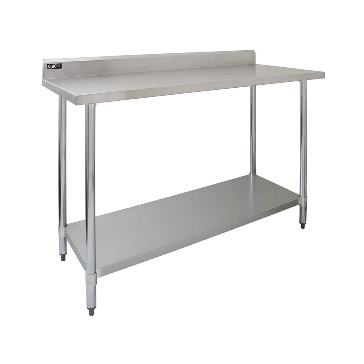 KuKoo Table de Travail en Inox - 120 x 60 x 90 cm