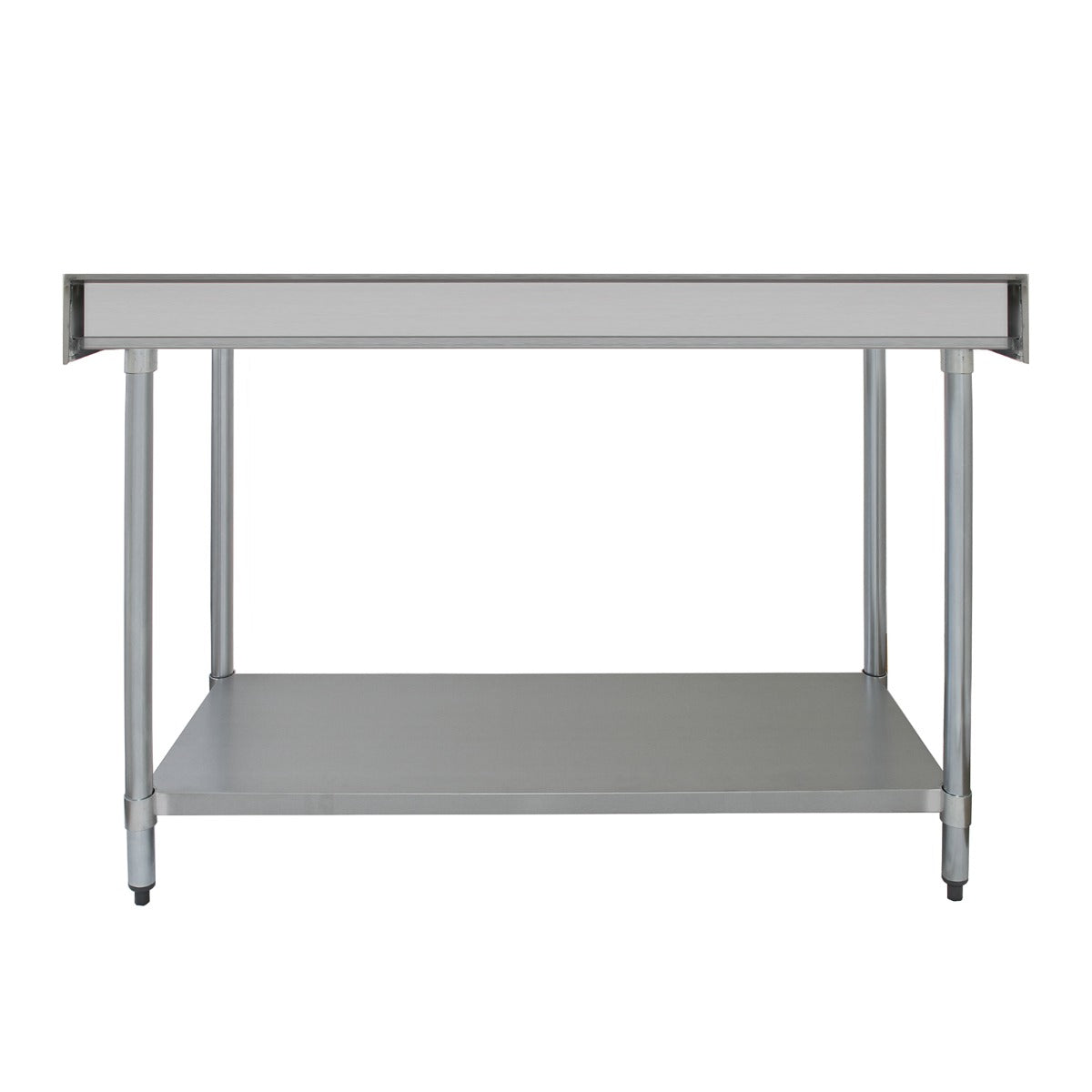 KuKoo Table de Travail en Inox - 120 x 60 x 90 cm