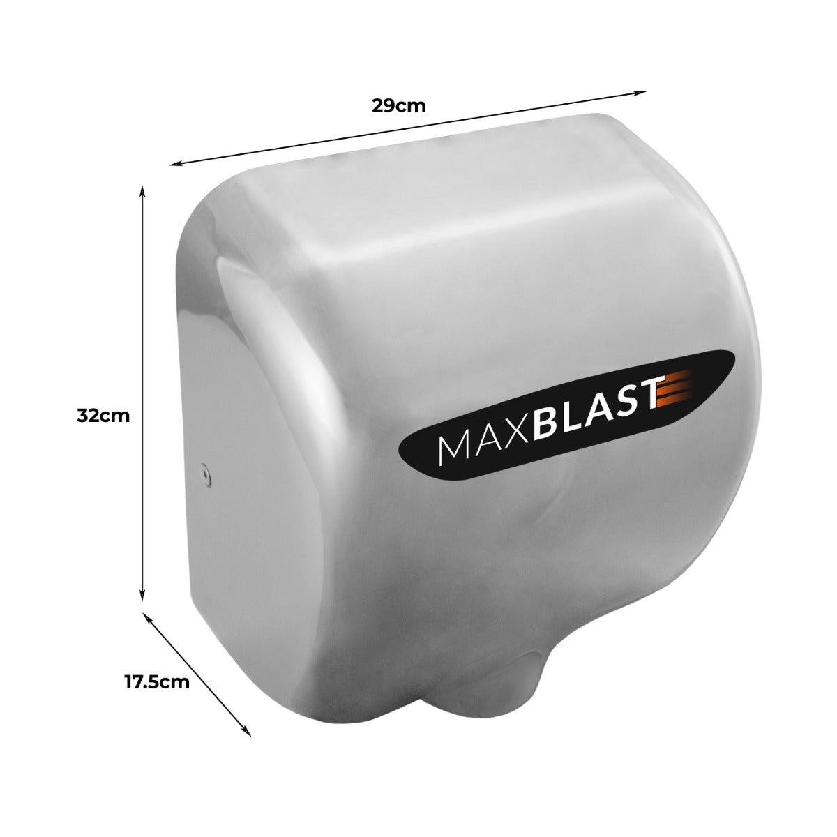 MAXBLAST Sèche-Mains Automatique avec Filtre HEPA