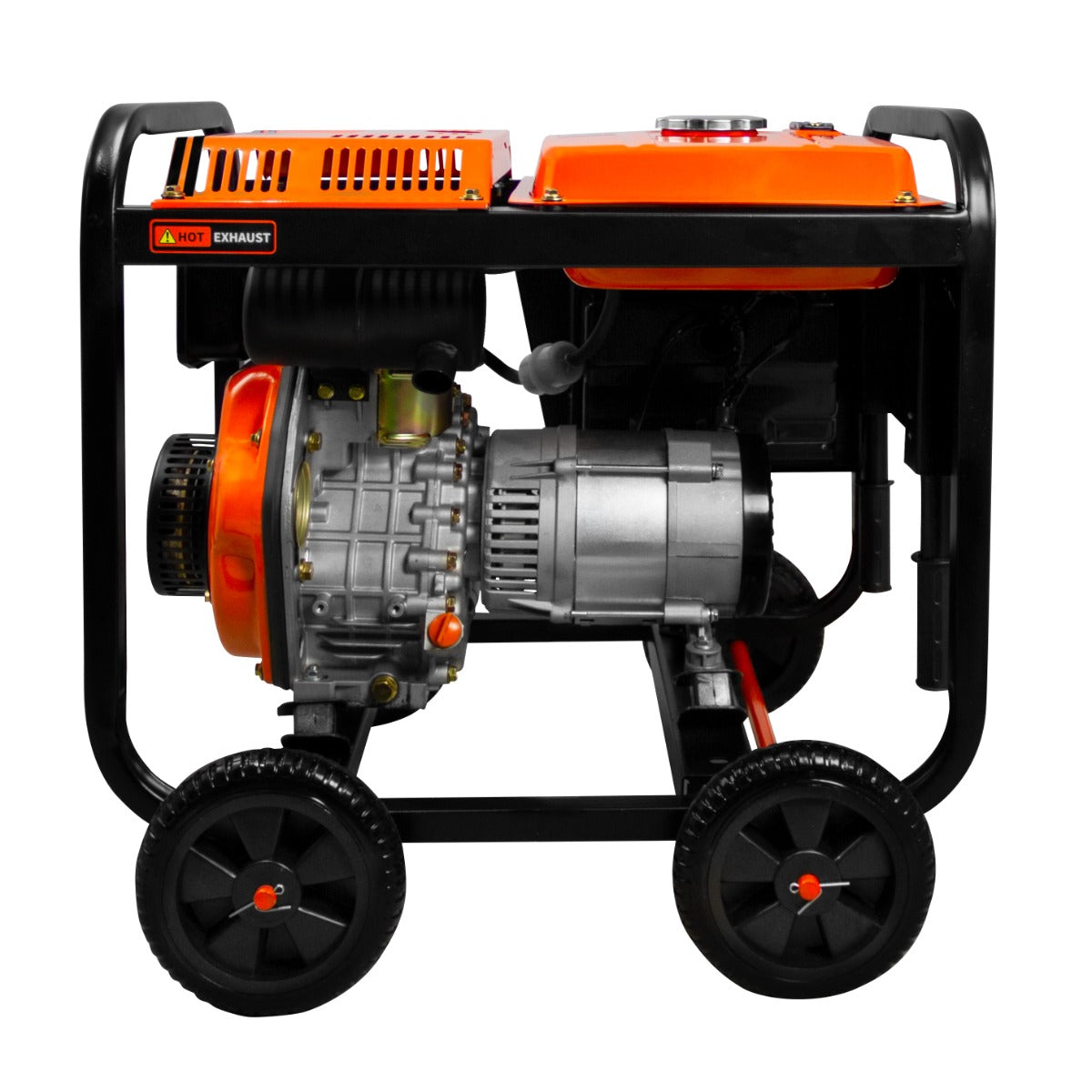 T-Mech Générateur à Diesel Monophasé à Cadre Ouvert - 2 200W