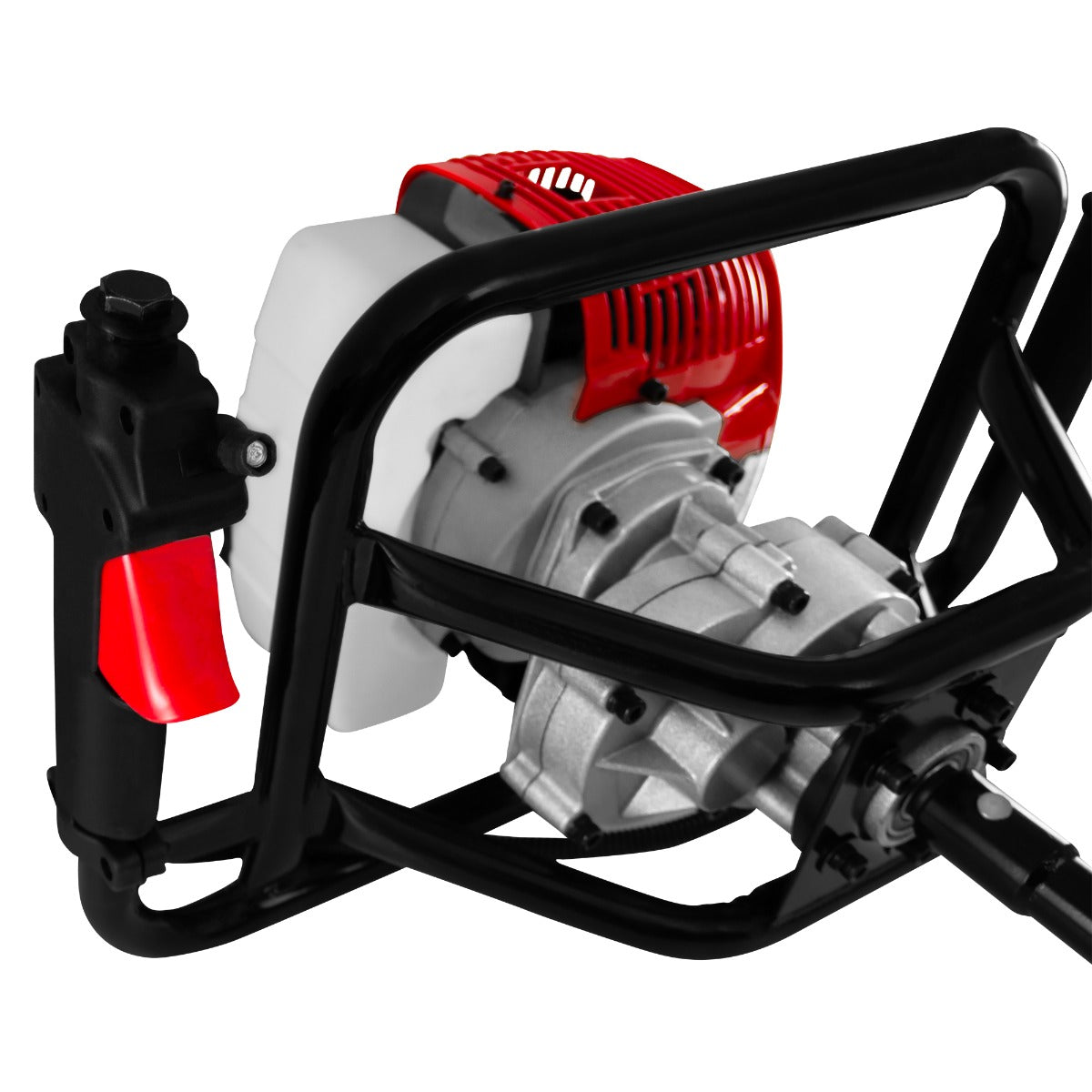 T-Mech - Tarière de Terre & Enfonce Poteaux à 4 Temps 120 mm