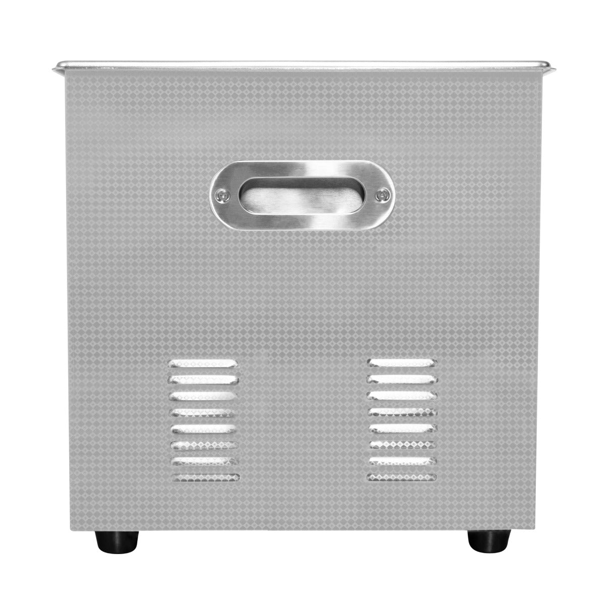 Nettoyeur ultrasonique de 30 L en acier inoxydable, avec poignée en métal et ventilation, surface texturée et pieds en caoutchouc