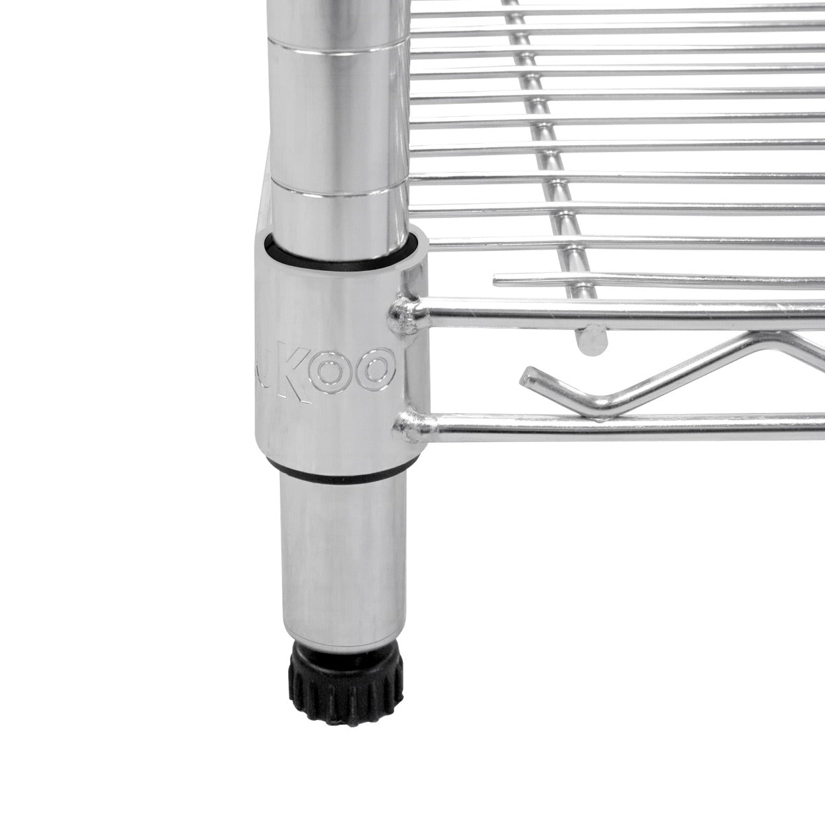 KuKoo Étagère en Fil d'Acier 45 cm x 150 cm x 180 cm