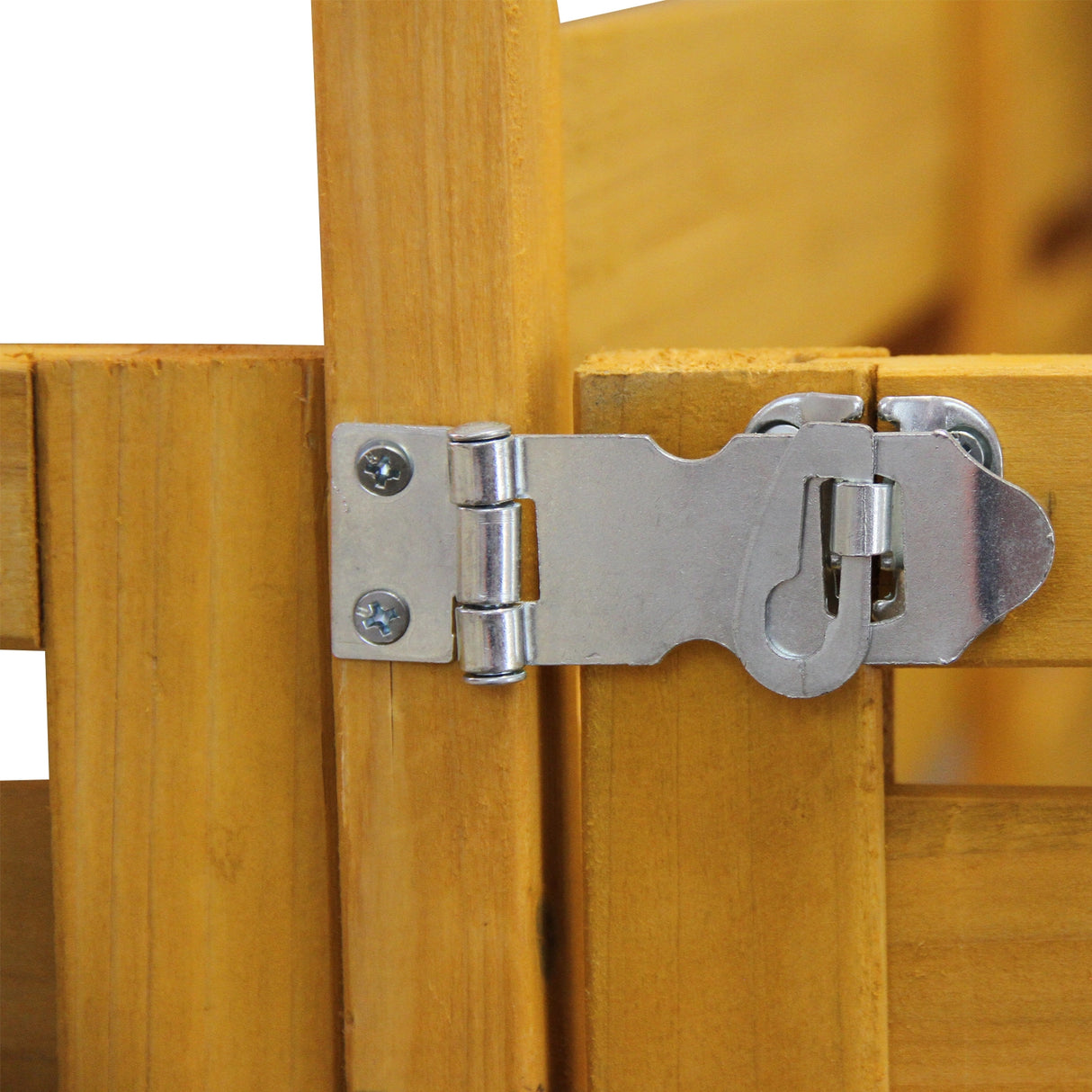 Cache-Poubelle Double en Bois