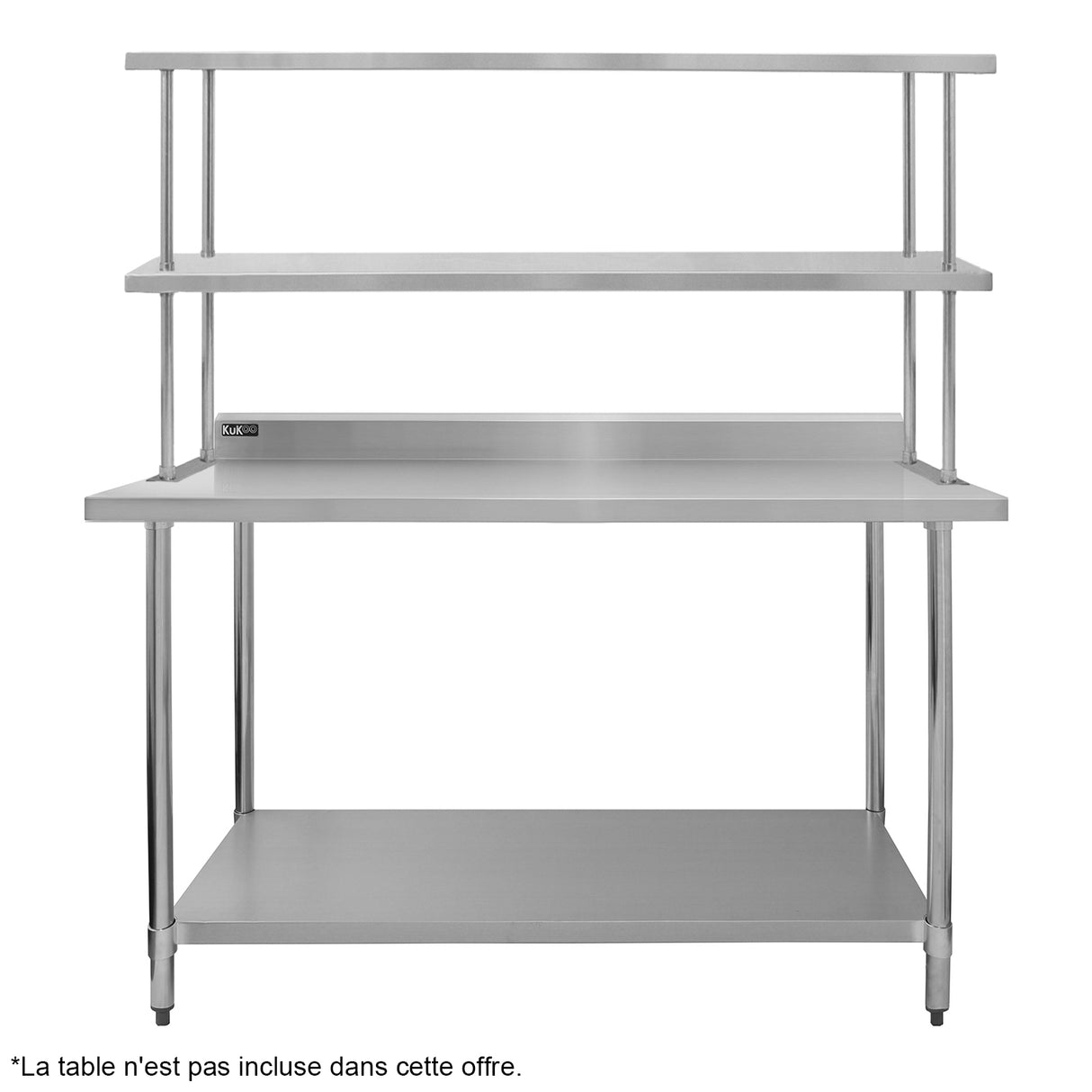 Kukoo Étagère d'Appoint à 2 Niveaux - 150 cm